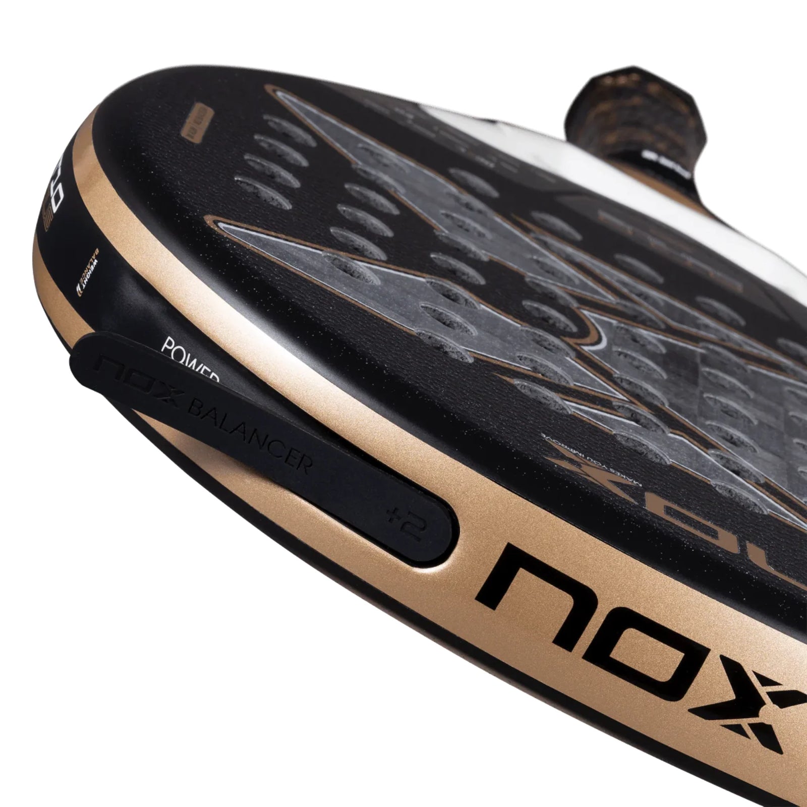Nox AT10 Luxury Genius 18K Alum 2026 by Agustin Tapia Padel Racket
