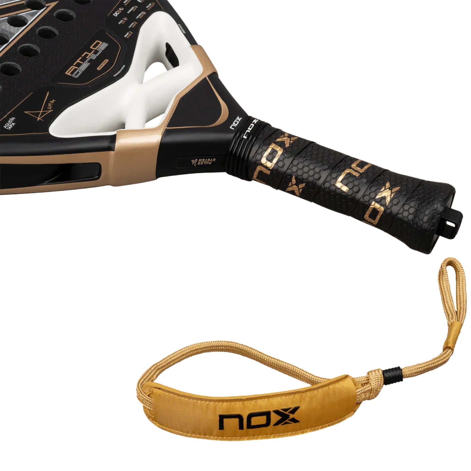 Nox AT10 Luxury Genius 18K Alum 2026 by Agustin Tapia Padel Racket