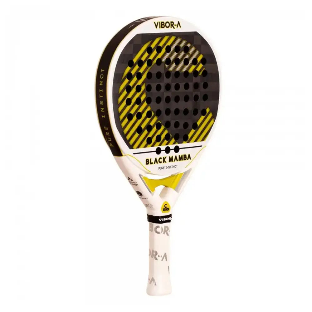 Vibor-a Black Mamba Evo Pro White Padel Racket 2026