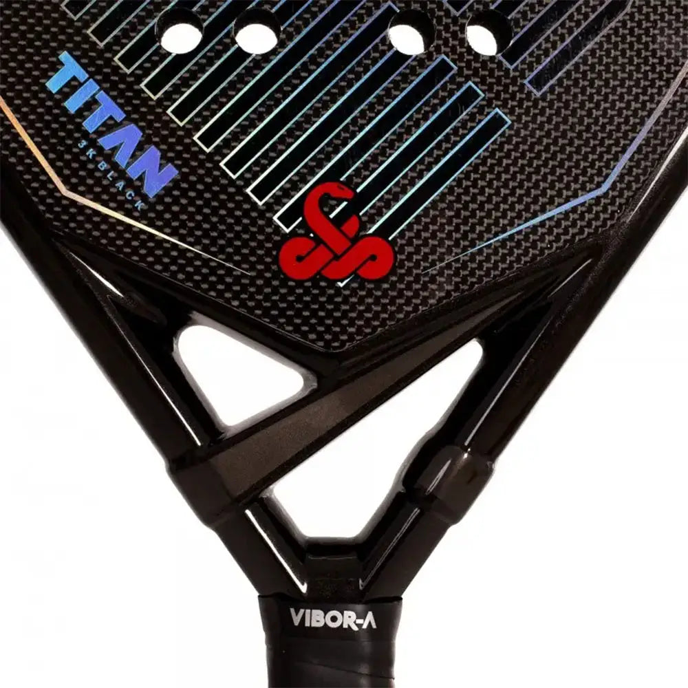 Vibor-a Titan 3K Black Padel Racket 2026