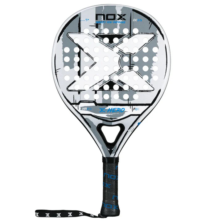 Nox X Hero white 2026 Padel Racket