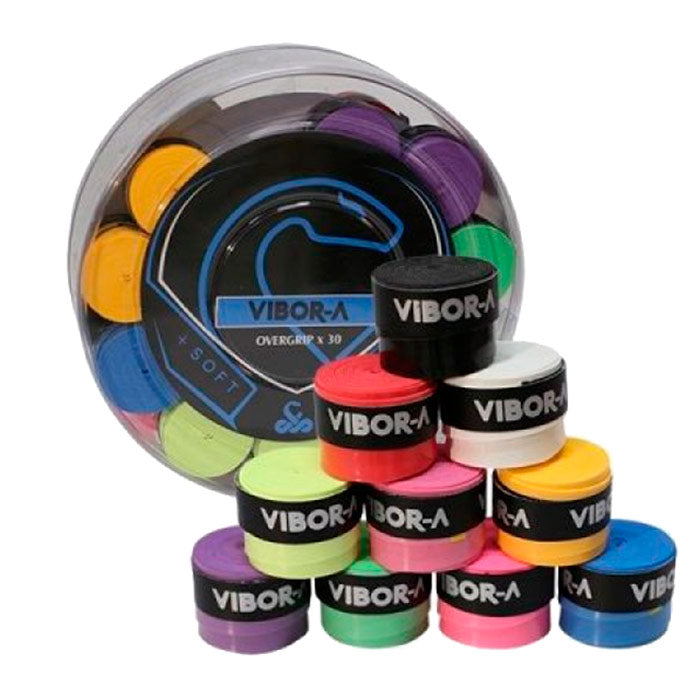 PACK 30 OVERGRIPS VIBOR-A MIX COLORS