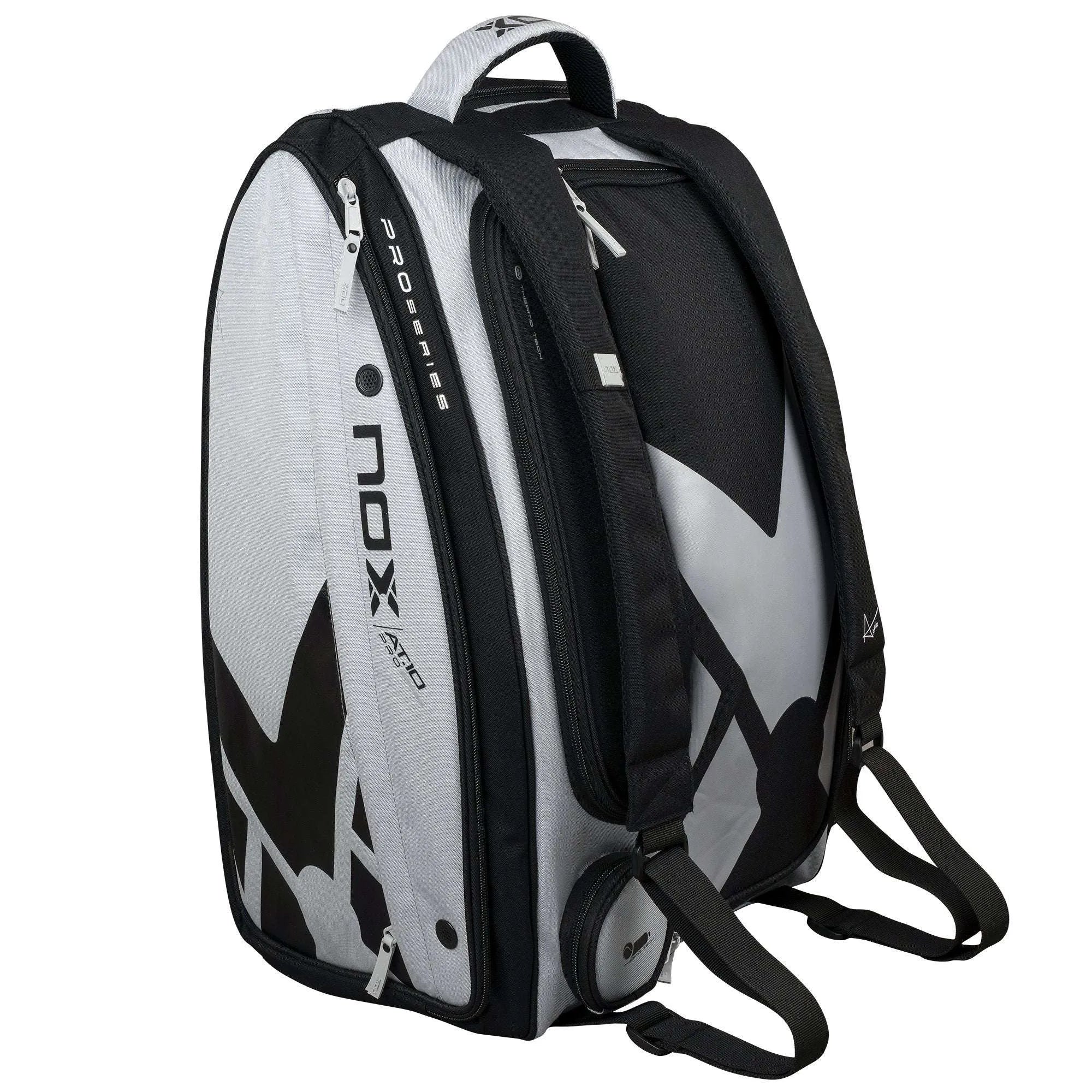 Nox AT10 Competition XL Compact Padel Bag – Black Grey
