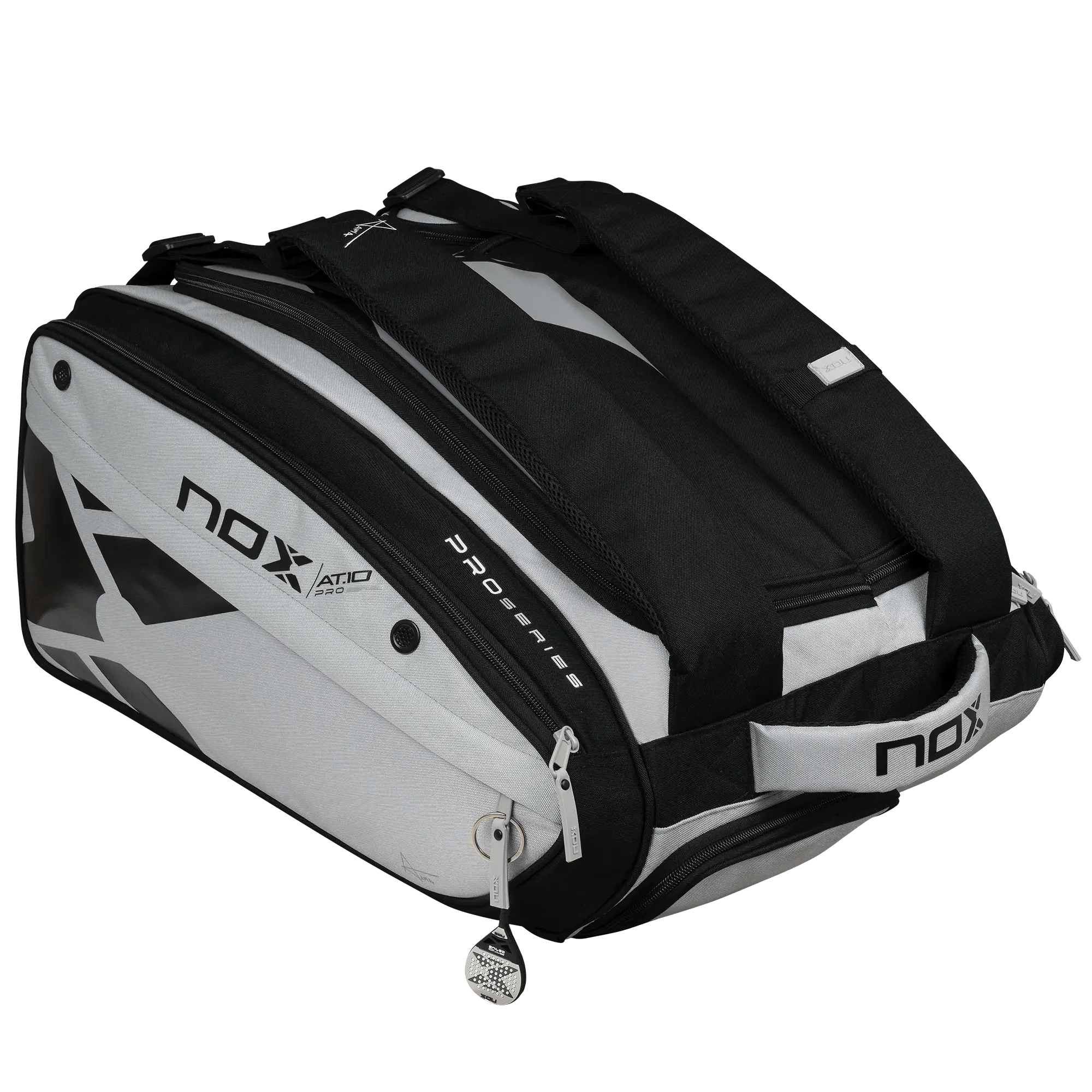 Nox AT10 Competition XL Compact Padel Bag – Black Grey